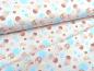 Preview: Baumwolljersey Kleine Kreise Dots Pastell Hellrosa